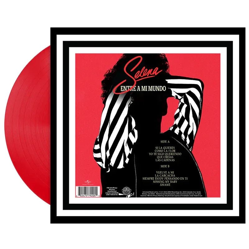 Selena - Entre A Mi Mundo (Limited Edition, Red Vinyl) (LP) - Joco Records
