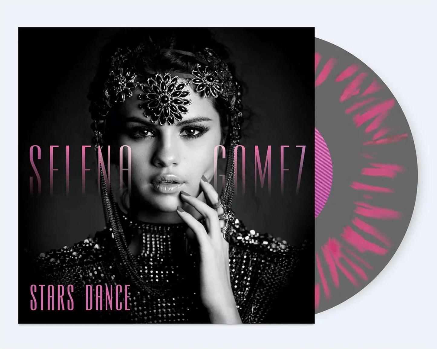 Selena Gomez - Stars Dance (Limited Edition, Gray & Pink Splatter Vinyl) (LP) - Joco Records