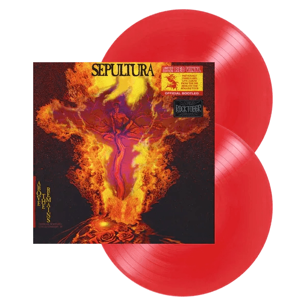 Sepultura - Above The Remains - Live '89 (Rocktober 2018 Exclusive, Limited Edition, Red Vinyl) (LP) - Joco Records