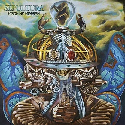 Sepultura - Machine Messiah: 40th Anniversary Edition (180 Gram Red Ruby Marble Vinyl, Gatefold) (2 LP) - Joco Records