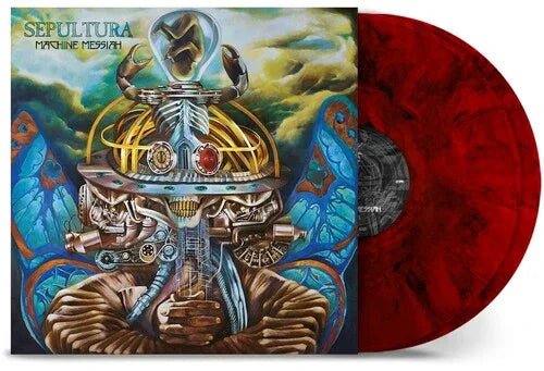 Sepultura - Machine Messiah: 40th Anniversary Edition (180 Gram Red Ruby Marble Vinyl, Gatefold) (2 LP) - Joco Records