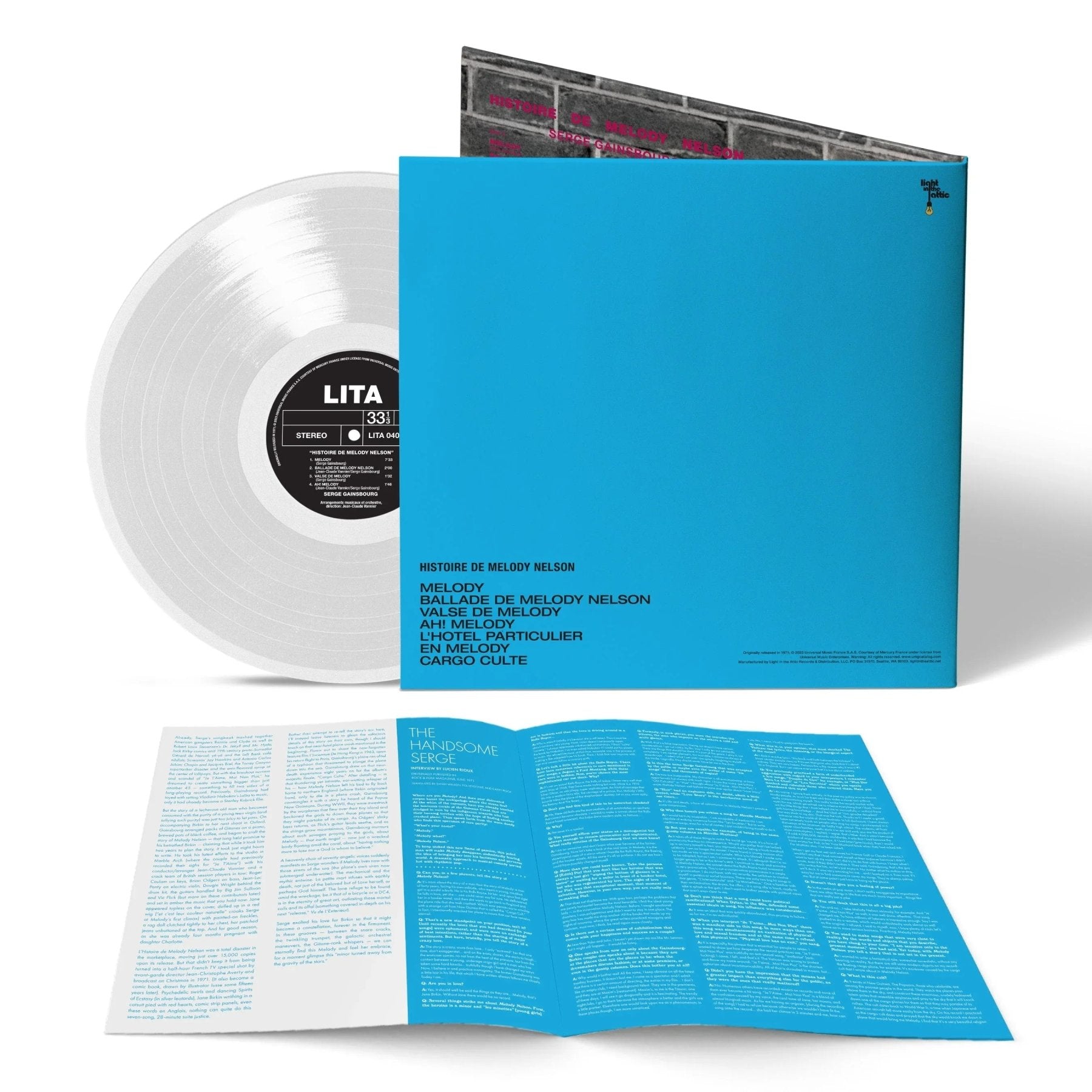 Serge Gainsbourg - Histoire De Melody Nelson (LP) - Joco Records
