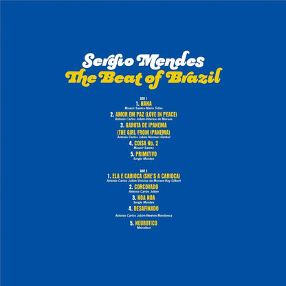 Sergio Mendes - The Beat Of Brazil (Limited Edition, Blue & Yellow Vinyl) (LP) - Joco Records