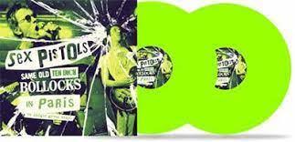 Sex Pistols - Same Old Ten Inch Bollocks In Paris (10" Green Vinyl, Import) (10-Inch Vinyl) - Joco Records