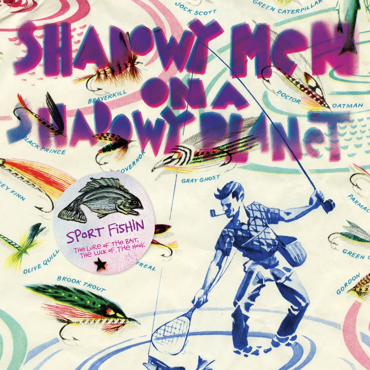 Shadowy Men On A Shadowy Planet - Sport Fishin: The Lure Of The Bait, The Luck Of The Hook (LP) - Joco Records