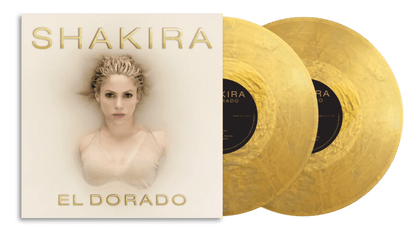 Shakira - El Dorado (Limited Edition, 45 RPM, Metallic Gold Vinyl) (2 LP) - Joco Records