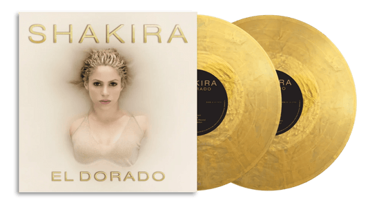 Shakira - El Dorado (Limited Edition, 45 RPM, Metallic Gold Vinyl) (2 LP) - Joco Records