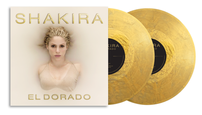 Shakira - El Dorado (Metallic Gold Vinyl, Sticker, 45 RPM, Gatefold LP Jacket) (2 LP)