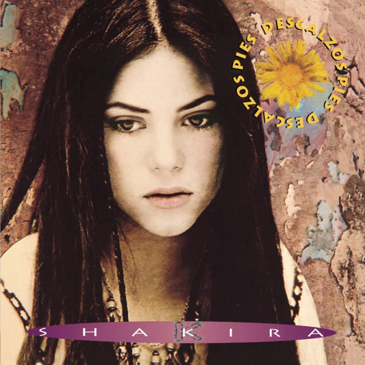 Shakira - Pies Descalzos (30th Anniversary Vibrant Yellow W/Red Swirl Marble Color Vinyl) - Joco Records
