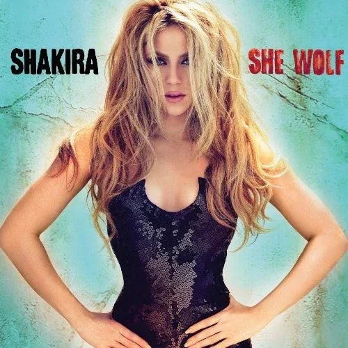 Shakira - She Wolf (Sea Glass Color Vinyl) (2 LP) - Joco Records