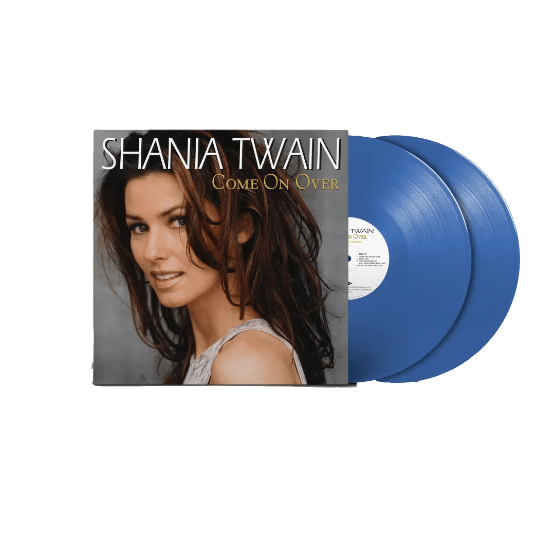 Shania Twain - Come on Over: 25th Anniversary Diamond Edition (Limited Edition, Blue Vinyl) (Import) (2 LP) - Joco Records