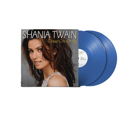 Shania Twain - Come on Over: 25th Anniversary Diamond Edition (Limited Edition, Blue Vinyl) (Import) (2 LP) - Joco Records