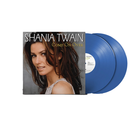 Shania Twain - Come on Over: 25th Anniversary Diamond Edition (Limited Edition, Blue Vinyl) (Import) (2 LP) - Joco Records