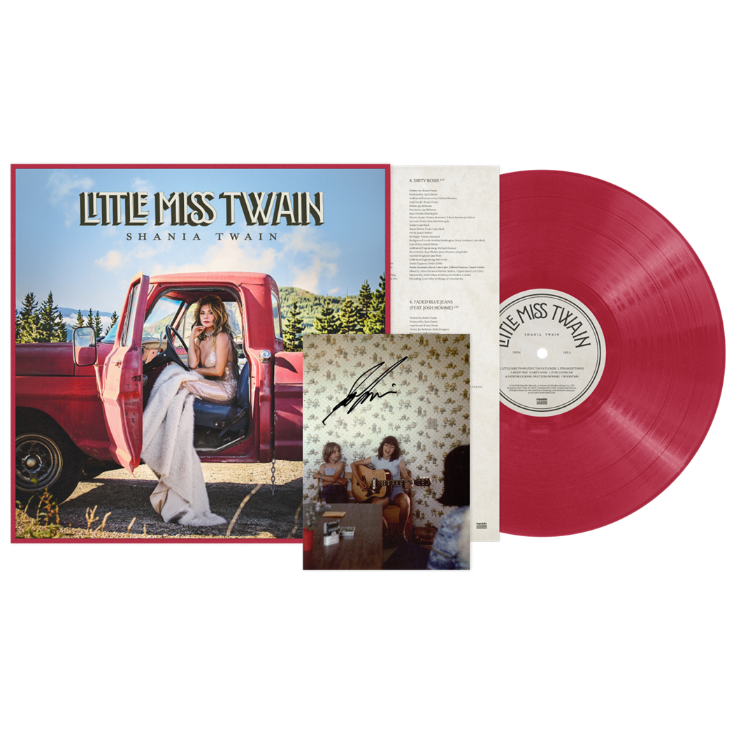Shania Twain - Little Miss Twain (Limited Indie Exclusive) (Rosie Red LP) (Signed Insert)
