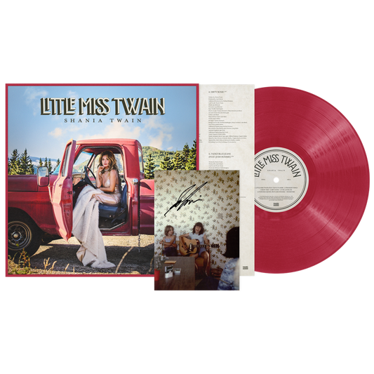 Shania Twain - Little Miss Twain (Limited Indie Exclusive) (Rosie Red LP) (Signed Insert)