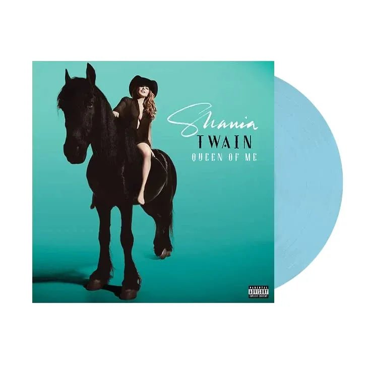 Shania Twain - Queen Of Me (Limited Edition, Alternate Cover, Baby Blue Vinyl) (LP) - Joco Records