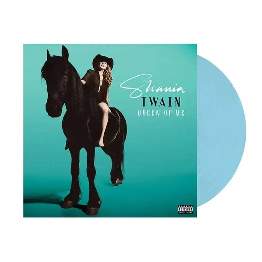 Shania Twain - Queen Of Me (Limited Edition, Alternate Cover, Baby Blue Vinyl) (LP) - Joco Records