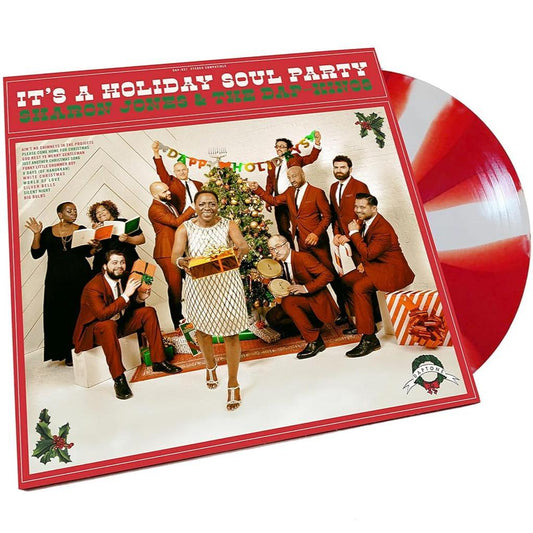 Sharon Jones & the Dap-Kings – It's A Holiday Soul Party (Candy Cane Vinyl) (LP) - Joco Records