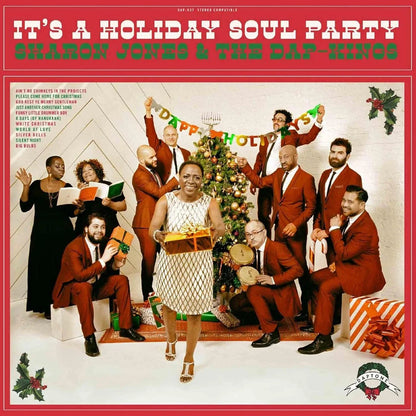 Sharon Jones & the Dap-Kings – It's A Holiday Soul Party (Candy Cane Vinyl) (LP) - Joco Records