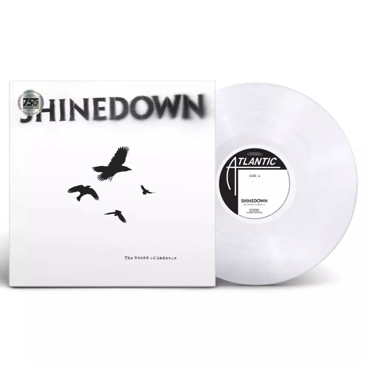 Shinedown - Sound Of Madness (Limited Edition, Atlantic 75th Anniversary, Crystal Clear Vinyl) (LP) - Joco Records