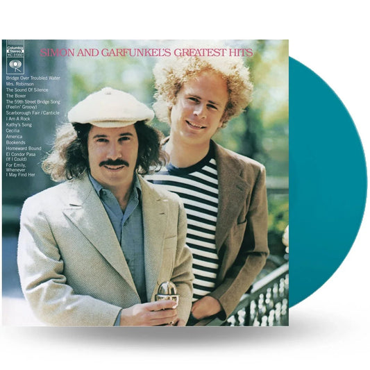 Simon & Garfunkel - Greatest Hits (Limited Edition Import, Turquoise Vinyl) (LP) - Joco Records