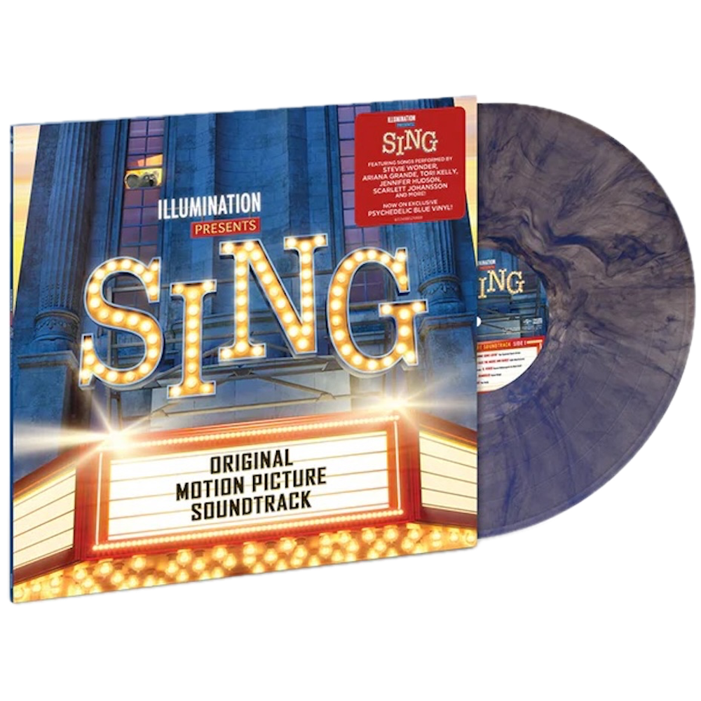 Various Artists - Sing (Original Soundtrack) (Limited Edition, Psychedelic Blue Vinyl) (LP)