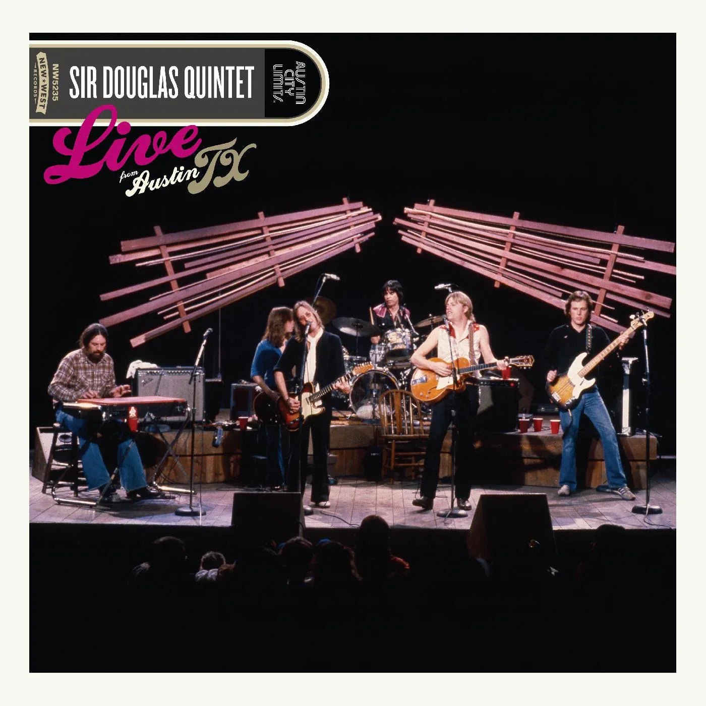 Sir Douglas Quintet - Live From Austin, TX (Crystal Pink Vinyl, 2 LP) - Joco Records