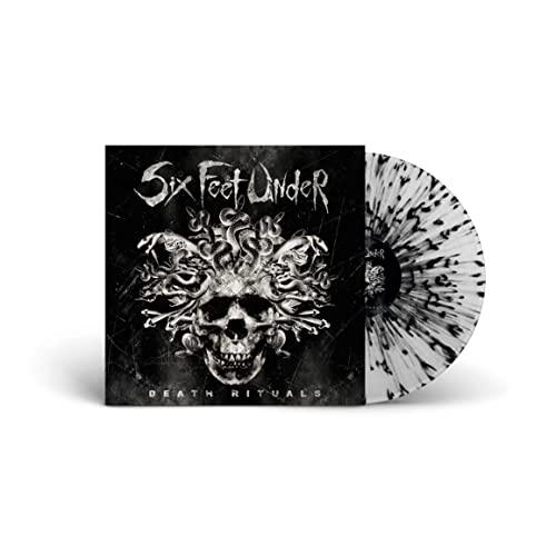 Six Feet Under - Death Rituals (Limited Edition, Clear & Black Splatter Vinyl) (LP) - Joco Records