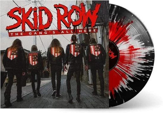 Skid Row - The Gang's All Here (Indie Exclusive, Black, Red Vinyl, White Splatter Vinyl) (LP) - Joco Records