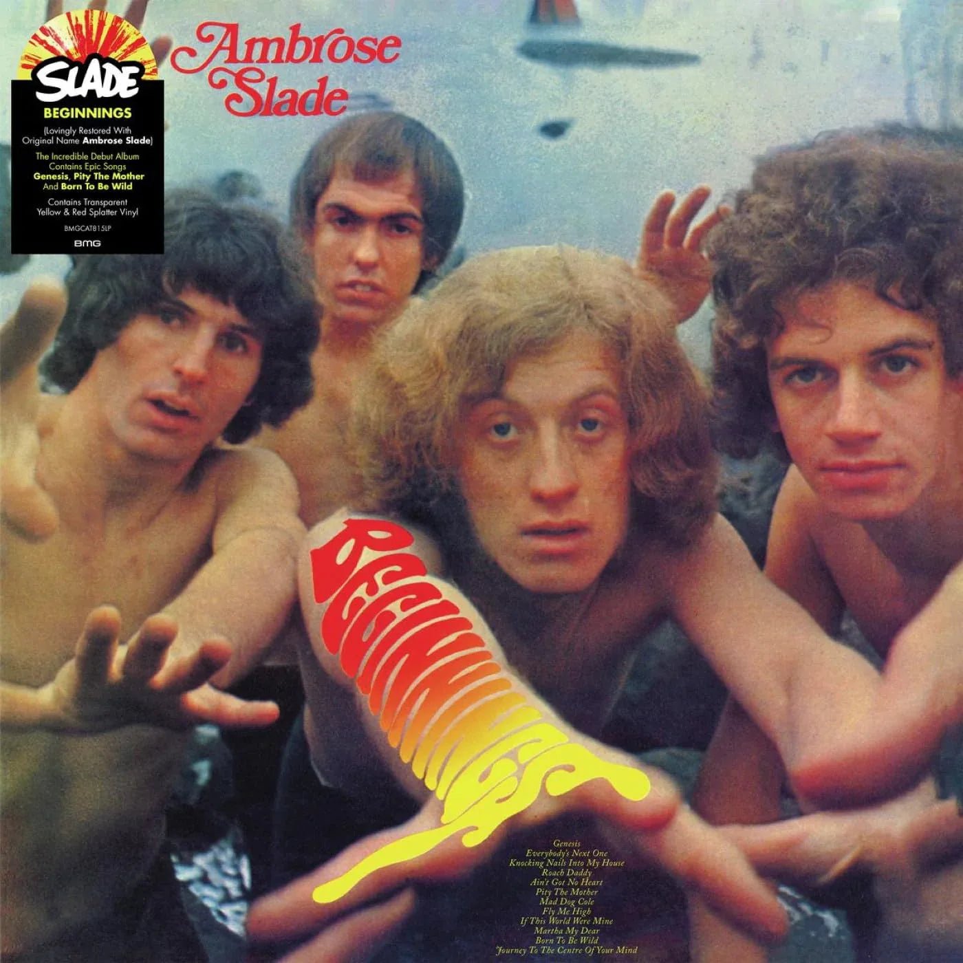 Slade - Beginnings (Limited Edition, Yellow & Red Splatter Vinyl) (LP) - Joco Records