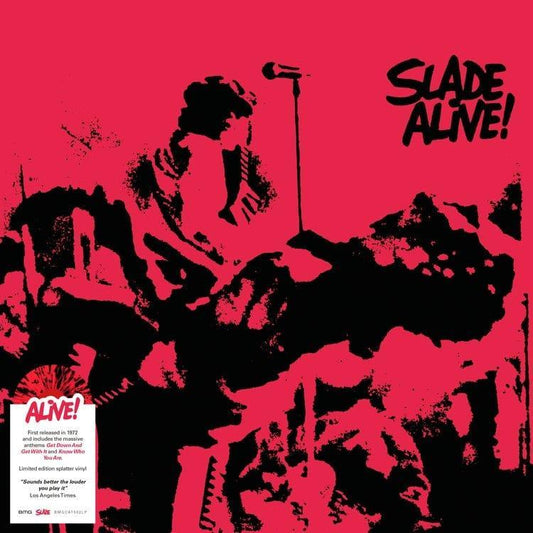 Slade - Slade Alive! (Red & Black Splatter Vinyl - Limited Edition) (LP) - Joco Records