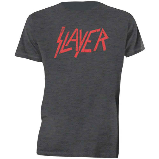 Slayer - Distressed Logo (T-Shirt)