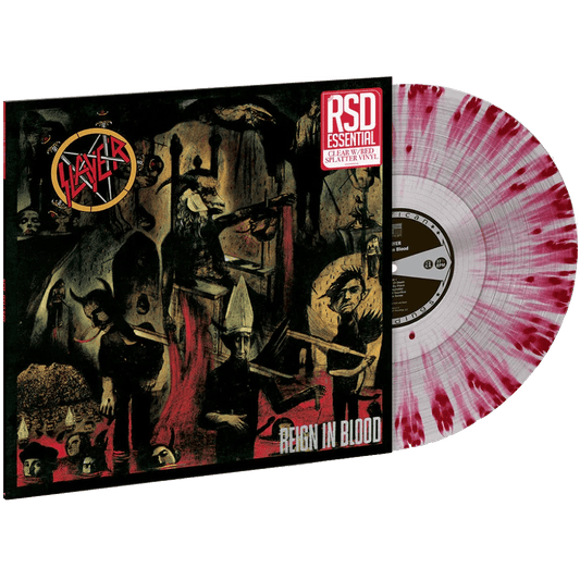 Slayer - Reign In Blood (Indie Exclusive, Red Splatter Vinyl) (LP) - Joco Records