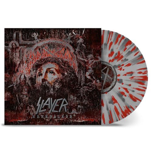Slayer - Repentless (Limited Edition, Clear, Silver & Red Splatter Vinyl) (LP)