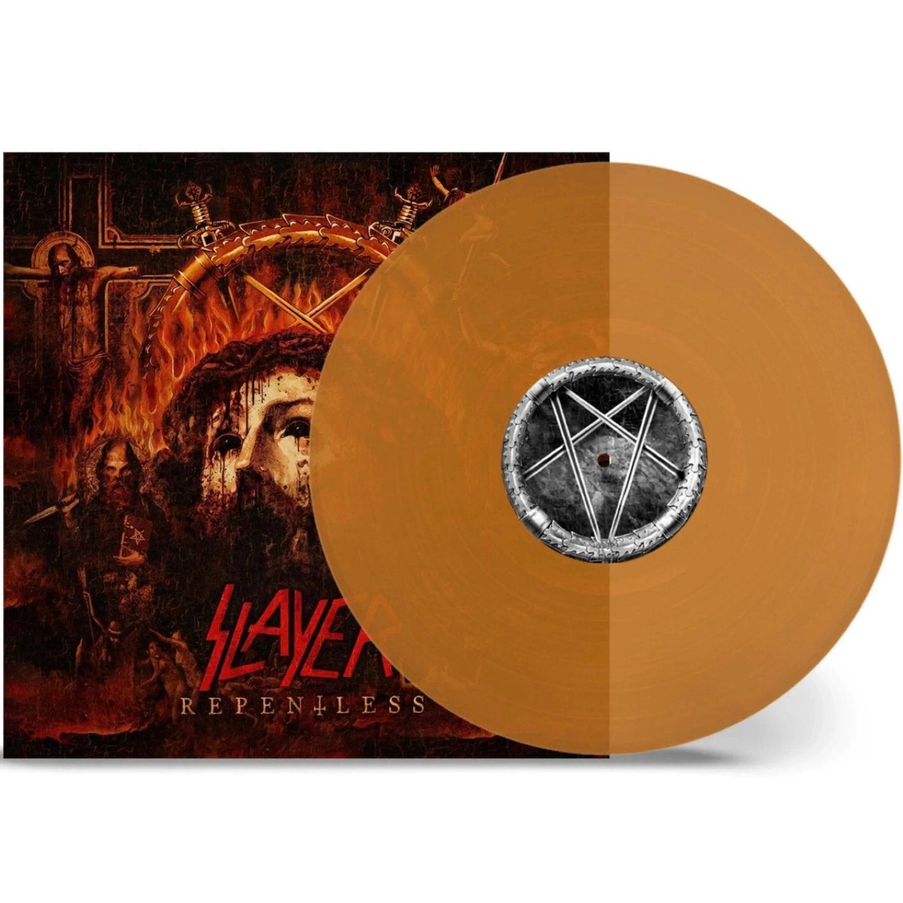 Slayer - Repentless (Limited Edition, Gatefold, Yellow Vinyl) (LP) - Joco Records