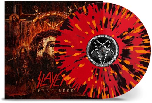 Slayer - Repentless - (Limited Edition, Red, Orange & Black Splatter Vinyl) (LP) - Joco Records