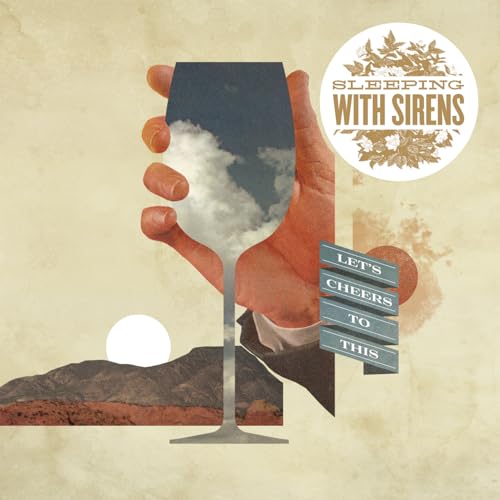 Sleeping With Sirens - Let's Cheers To This (Limited Edition, White & Gold Smush Vinyl) (LP) - Joco Records