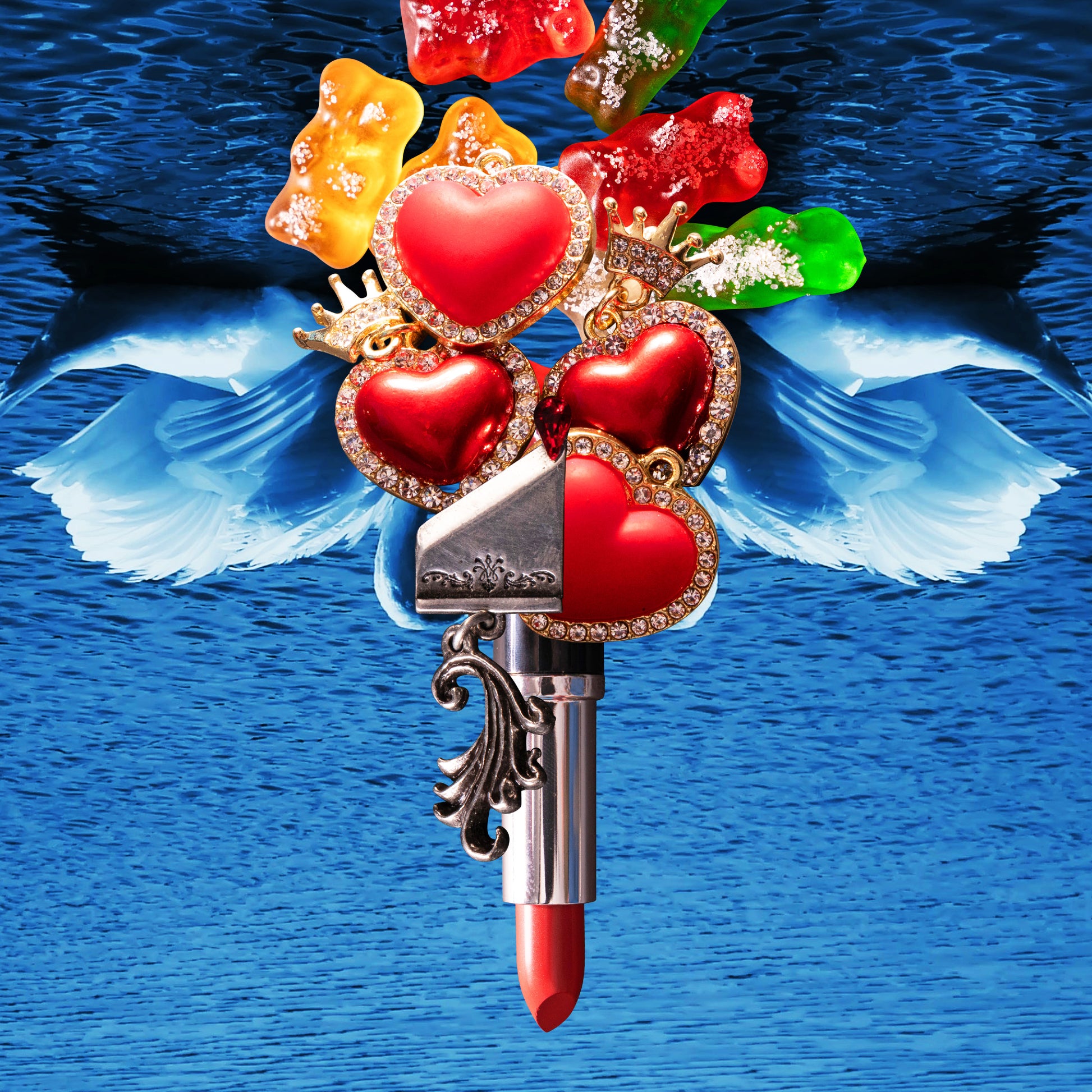 Sleigh Bells - Bunky Becky Birthday Boy (Clear & Pink & Blue Splatter Vinyl)