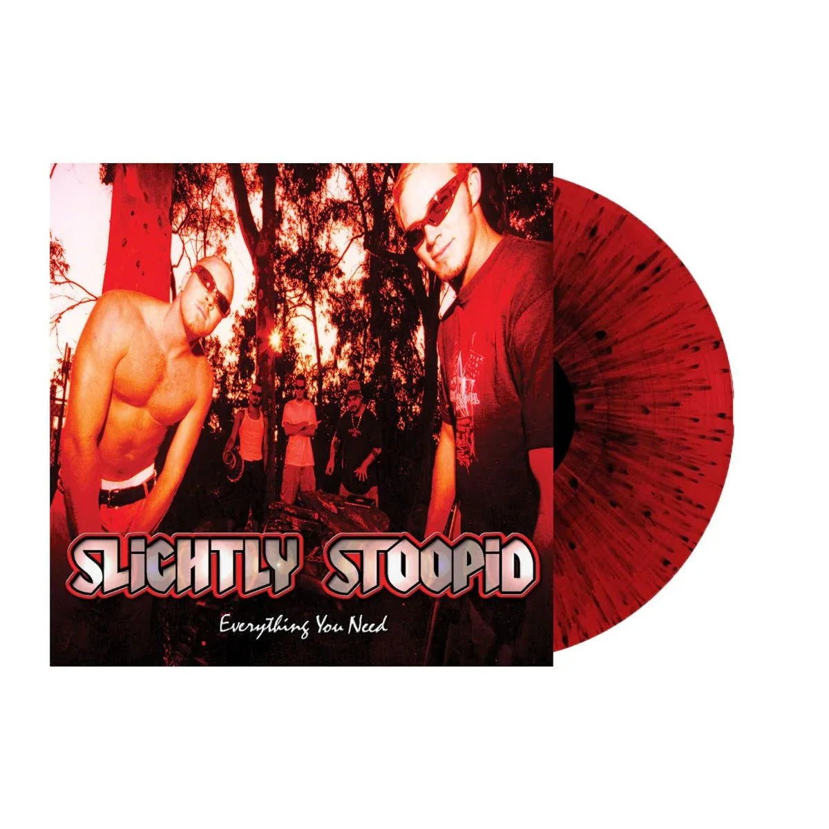 Slightly Stoopid - Everything You Need (Red & Black Splatter Vinyl) (LP) - Joco Records