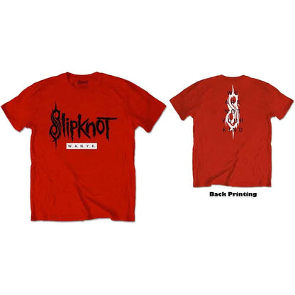 Slipknot - WANYK - Text Tee (T-Shirt) - Joco Records