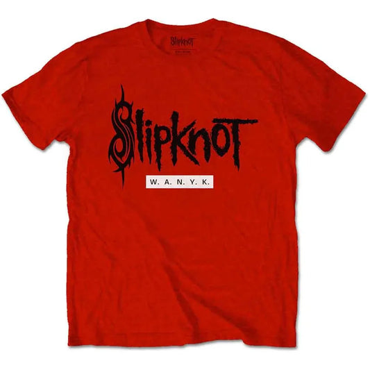 Slipknot - WANYK - Text Tee (T-Shirt) - Joco Records
