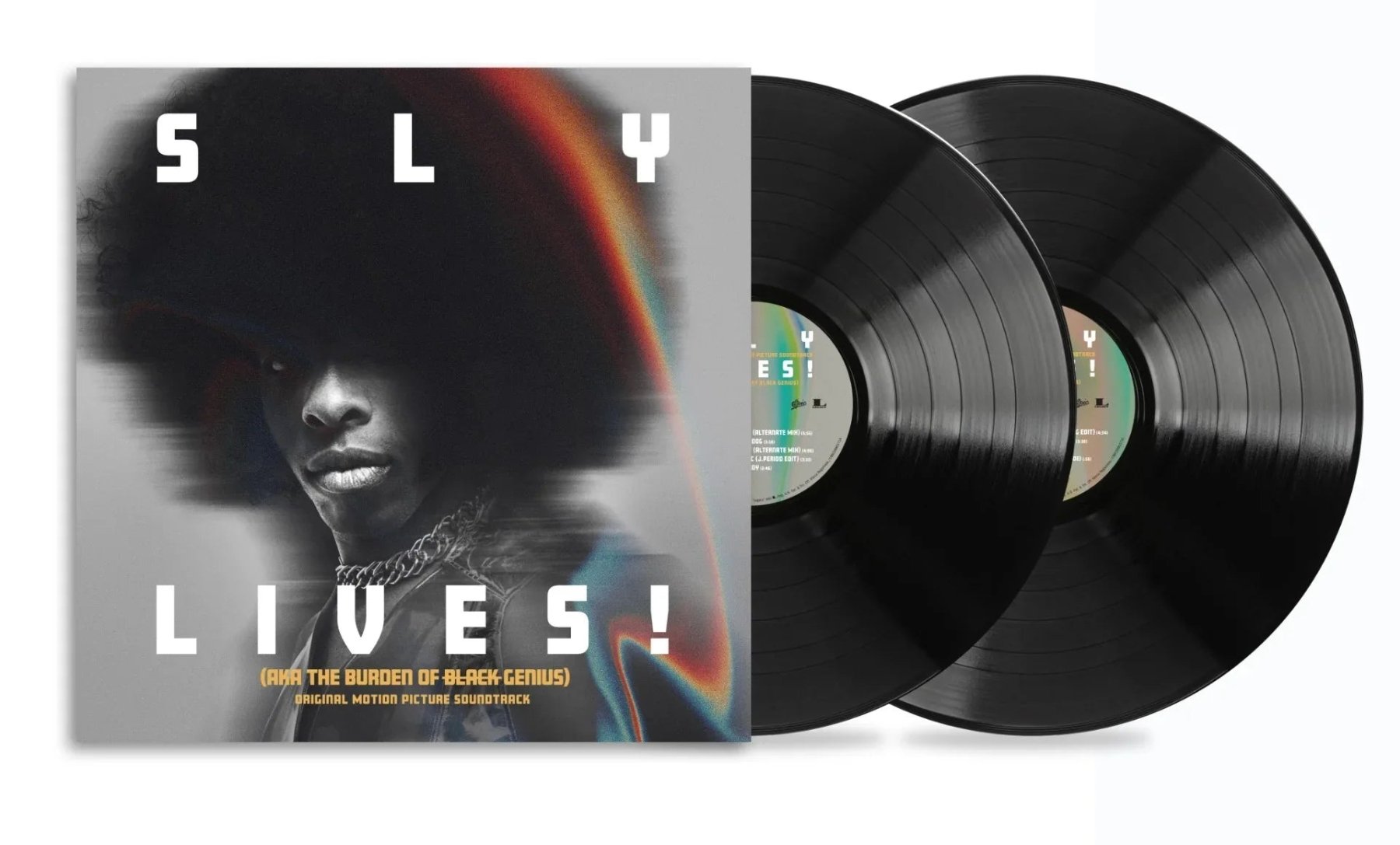 Sly & The Family Stone - Sly Lives! (aka The Burden of Black Genius) (Original Motion Picture Soundtrack) (2 LP) - Joco Records