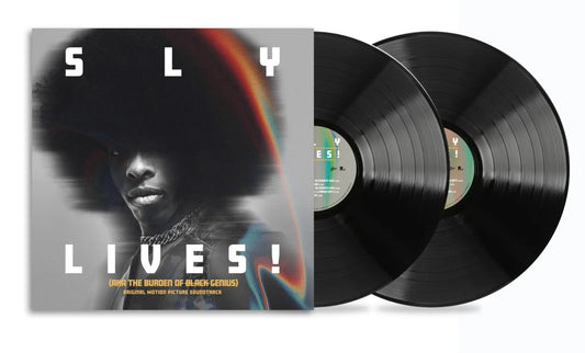 Sly & The Family Stone - Sly Lives! (aka The Burden of Black Genius) (Original Motion Picture Soundtrack) (2 LP) - Joco Records