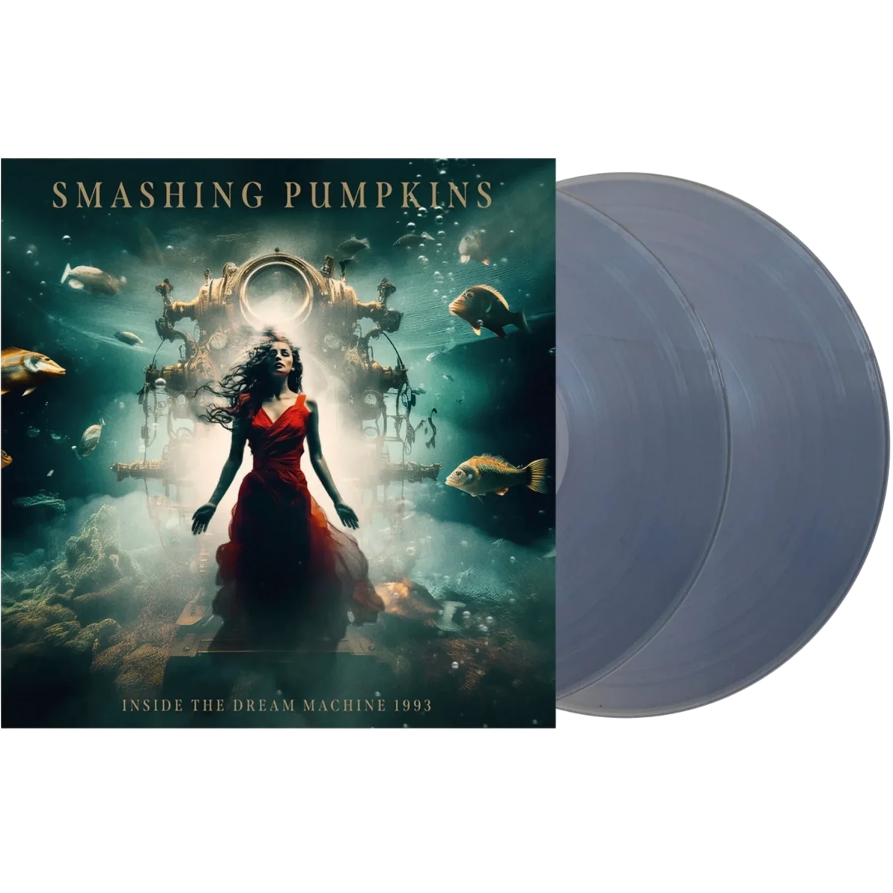Smashing Pumkins - Inside The Dream Machine 1993 (Broadcast Import, Clear Vinyl) (2 LP) - Joco Records