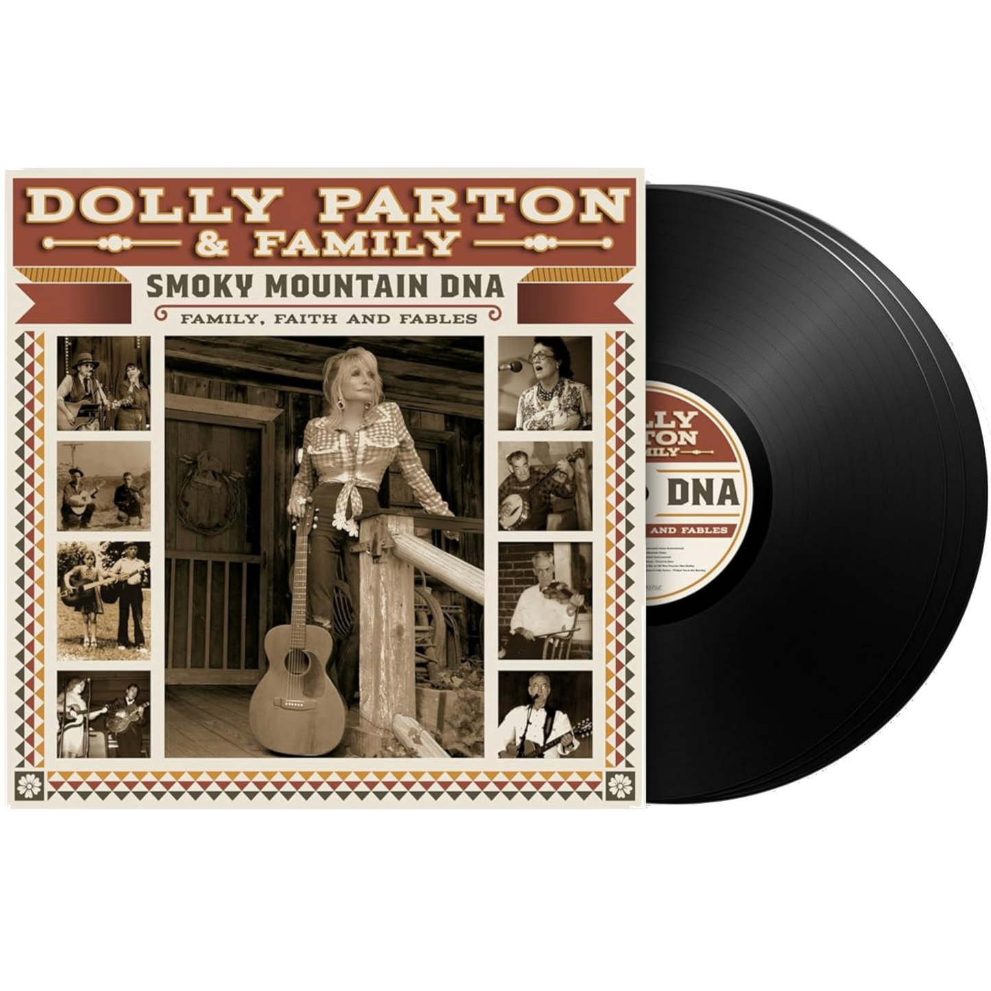 Dolly Parton & Family - Smoky Mountain DNA: Family, Faith And Fables (3 LP)