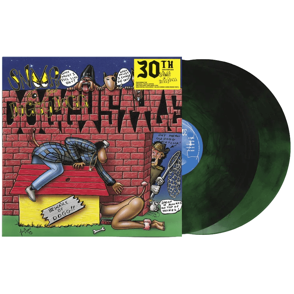 Snoop Doggy Dogg - Doggystyle: 30th Anniversay Edition (Indie Exclusive, Green & Black Smoke Vinyl) (2 LP) - Joco Records