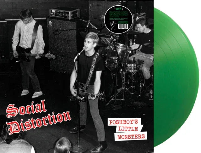 Social Distortion - Poshboy's Little Monsters (Limited Edition Import, Green Vinyl) (12-Inch Vinyl EP) - Joco Records