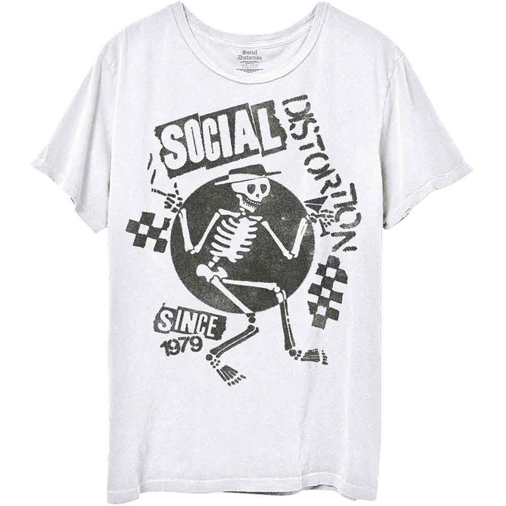 Social Distortion - Speakeasy Checkerboard (T-Shirt) - Joco Records