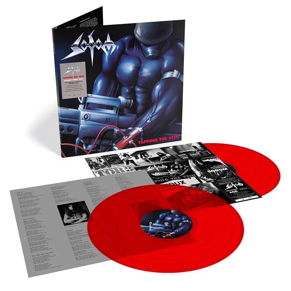 Sodom - Tapping The Vein (Limited Deluxe Edition, Red Vinyl) (2 LP) - Joco Records