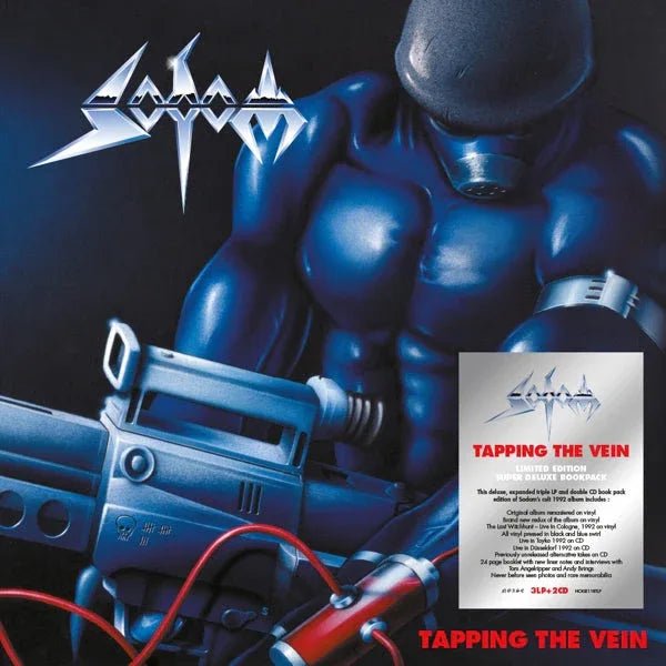 Sodom - Tapping The Vein (Super Deluxe Limited Edition) (+ 2 CD) (3 LP) - Joco Records